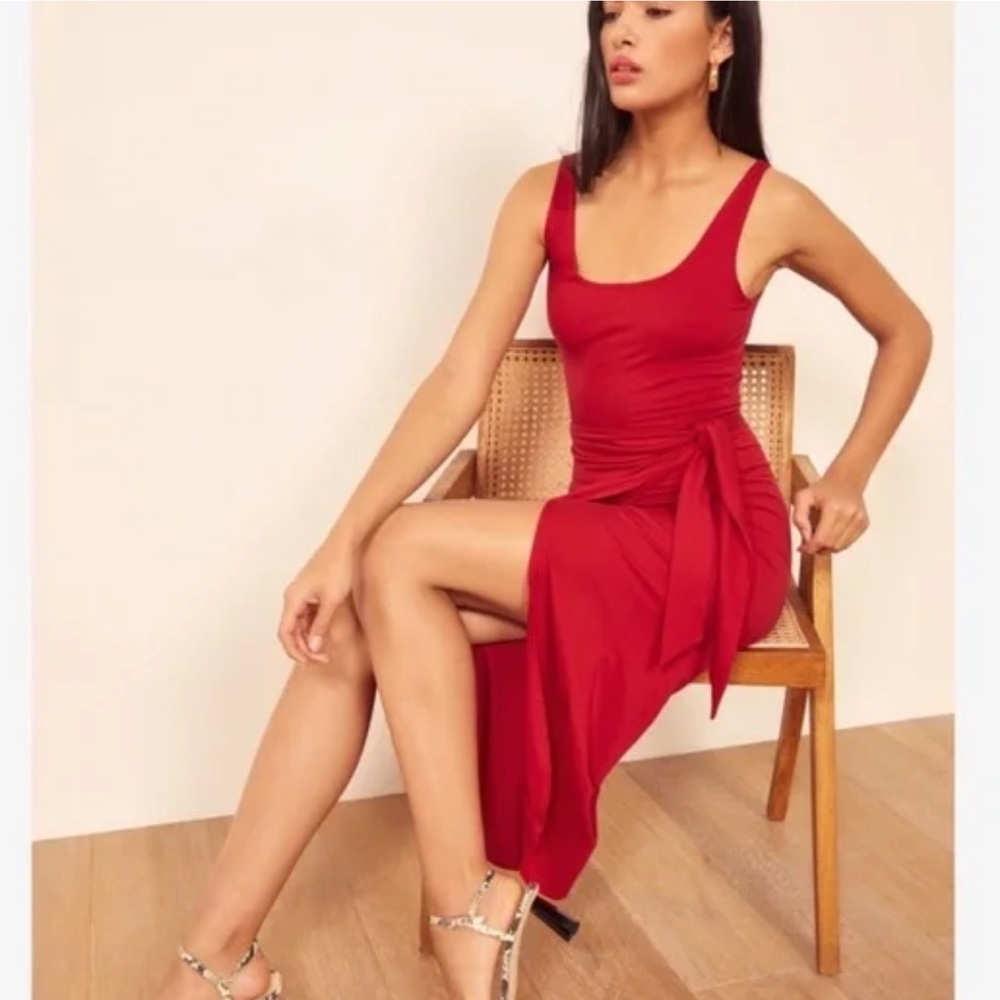 Reformation Kaila Wrap Dress
